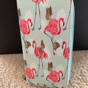 Flamingo Butterfly Wallet